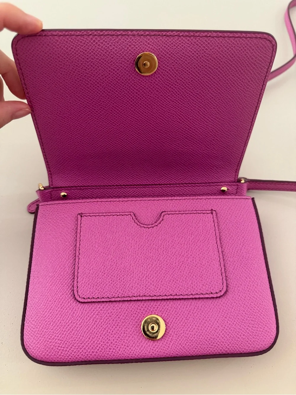 Dolce & Gabbana Pink Leather Tablet Sleeve with Wrist Strap